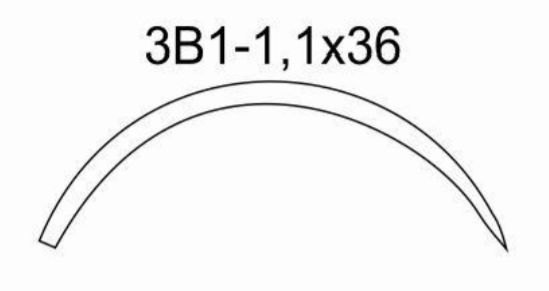 Игла хирургическая 3В1-1,1х36