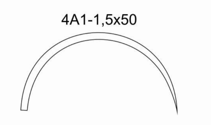 Игла хирургическая 4А1-1,5х50
