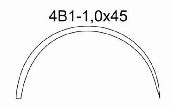 Игла хирургическая 4В1-1,0х45