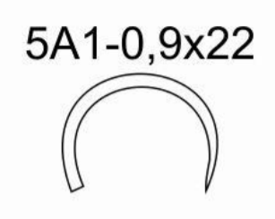 Игла хирургическая 5А1-0,9Х22