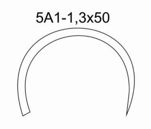 Игла хирургическая 5А1-1,3х50